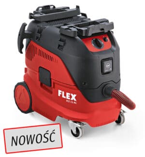 Flex 444.111, VCE 33 L AC 230/CE Odkurzacz z manualnym systemem czyszczenia filtra, 30l, Klasa L-0