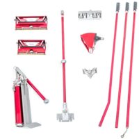 Level5 4-602 Tools Drywall Finishing Set Zestaw do wykończenia , zestaw do obróbki wykończeniowej płyt kartonowo gipsowych (Level 5)-0