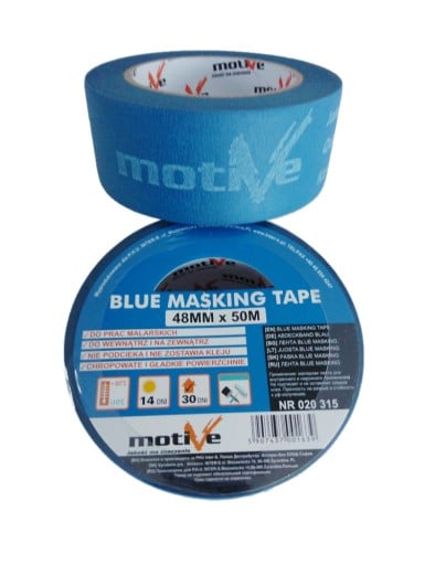 Motive Taśma malarska niebieska Blue Masking Tape 48mm/50m  (020315)