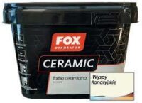 Fox Dekorator Ceramic Farba ceramiczna kolor 3 L Wyspy Kanaryjskie 003