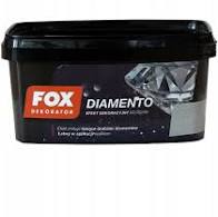 FOX DIAMENTO  Farba dekoracyjna 1L do malowania ścian i sufitów kolor Luna 0004