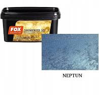 FOX DIAMENTO 3D Farba dekoracyjna 1L do malowania ścian i sufitów kolor Neptun