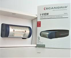 Scangrip I-VIEW akumulatorowa lampa warsztatowa lampka czołowa latarka na głowę (03.5626)