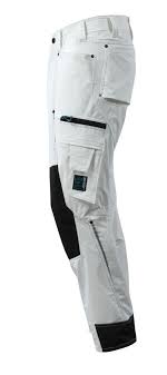 MASCOT® ADVANCED MASCOT Spodnie robocze długie kolor biały rozm. 52 (17179-311-06-82C52)