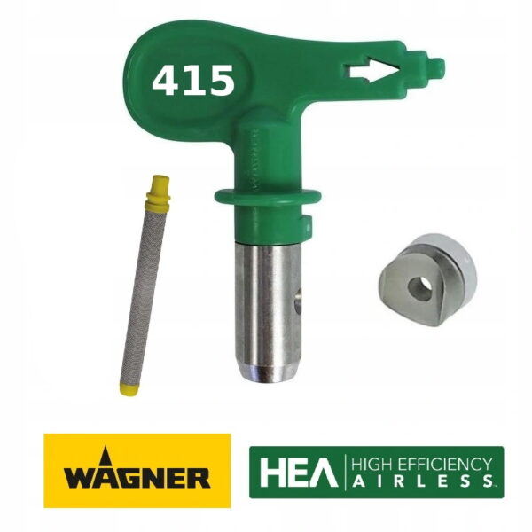 Wagner dysza HEA ProTip z filtrem paluszkowym żółtym 415 (0554415 / 554415)