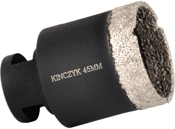 KIŃCZYK Koronka otwornica do gresu diamentowa KOD GRES-B ⌀ 6 mm M14