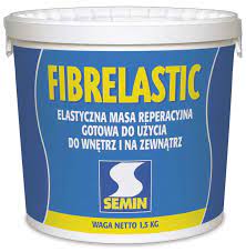 SEMIN FIBRELASTIC Gotowa elastyczna masa reperacyjna do napraw z włóknem szklanym tuba 310ml
