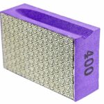 SENDI Gąbka diamentowa do szlifowania ceramiki, gresu i kamienia naturalnego z gradacją #400