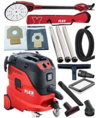 NOWOŚĆ!!! Zestaw FLEX GE 6 X-EC + S44 najlżejsza na rynku żyrafa do gładzi + odkurzacz FLEX S44 L AC