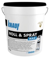 Knauf Roll & Spray Max Gotowa masa szpachlowa wiadro 25kg