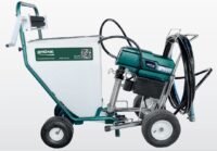 Nowość! Gröne zbiornik 105L do agregatów malarsko-szpachlarskich Gröne PowerSpray 51 / 81 z prasą 2561-513105-P