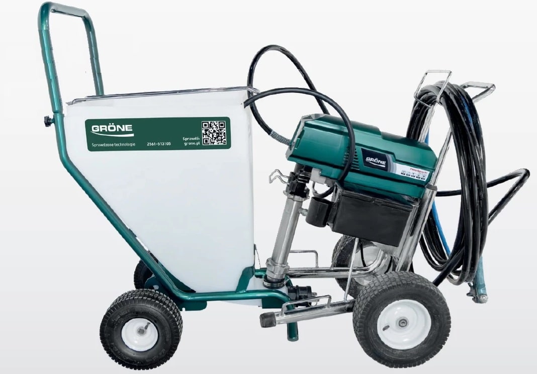 Gröne Agregat malarsko-szpachlarski PowerSpray 81 Grone 2560-814500 + zbiornik 105L Gröne Agregat malarsko-szpachlarski PowerSpray 81 Grone 2560-814500 + zbiornik 105L