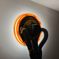 MIRKA LEROS 950CV 225 mm Szlifierka orbittalna „żyrafa”  do gładzi gipsowych z LED-ON: Profesjonalna Nakładka LED MIW9502022BA – Led-On