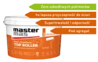 MASter TOP ROLLER Gotowa gładź szpachlowa 25 kg wiaderko