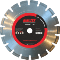 KINCZYK Tarcza diamentowa ASFALT-A 230x10x22,23