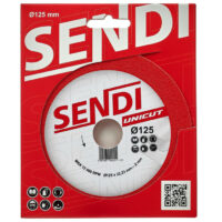 TARCZA DIAMENTOWA DO GRESU I SZKŁA 125MM SENDI UNICUT