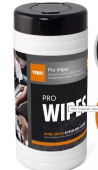 TEBO ŚCIERECZKI, DWUSTRONNE CHUSTECZKI DO CZYSZCZENIA PRO WIPES 60SZT/OPAK