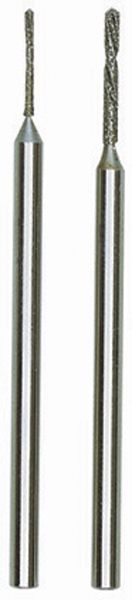 PROXXON Wiertła 0,8 i 1,2 mm diamentowe (28255)