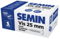 SEMIN Wkręty do profili 3,5×25 mm, łeb trąbkowy, 1000 szt. (A00203) SEMIN Wkręty do profili 3,5x25 mm, łeb trąbkowy, 1000 szt. (A00203)