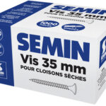 SEMIN Wkręty do profili 3,5x35 mm, łeb trąbkowy, 1000 szt. (A00204)