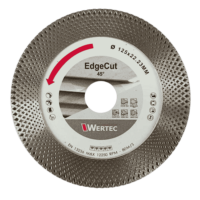 WERTEC Tarcze diamentowa EDGECUT 125×22,23 EDGECUT125 WERTEC Tarcze diamentowa EDGECUT 125x22,23 EDGECUT125