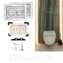 EdPlit PRZYCISK DO ŁAZIENKI UKRYTY SPŁUKUJĄCY EDPLIT M1 (UNIWERSALNY) BEZ NARZĘDZI (E10015)