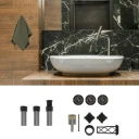 EdPlit UKRYTY WIESZAK UCHWYT NA RĘCZNIKI EDPLIT ZESTAW 3 SZTUKI (6000)