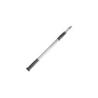 Extendable camera monopod with black textured grips and a screw-mount at the top