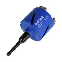 DISTAR Wiertło diamentowe DDS-W 82x65xÌ16 T-Concrete / SDS+ (17982445083) Blue DISTAR T-concrete core drill bit, 82 mm diameter, with cutting segments on the rim (masonry drilling accessory).