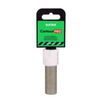 DISTAR Frez diamentowy GF-V 20X50XM14 ContourPRO (87015424069) Diamond finger milling cutter with green ContourPRO packaging (Distar), 20 mm diameter with white shank visible