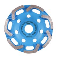 DISTAR Frez diamentowy DGS-W 125 Rotex (16915067010) Blue 125mm segmented diamond grinding disc with six abrasive segments for use on an angle grinder.