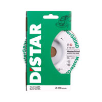 DISTAR Diamentowa tarcza tnąca 115×22,23 MasterGRIND (87015424065) Diamond grinding wheel packaging (MasterGrind), 115 mm diameter for ceramic tile and glass; green box with white text