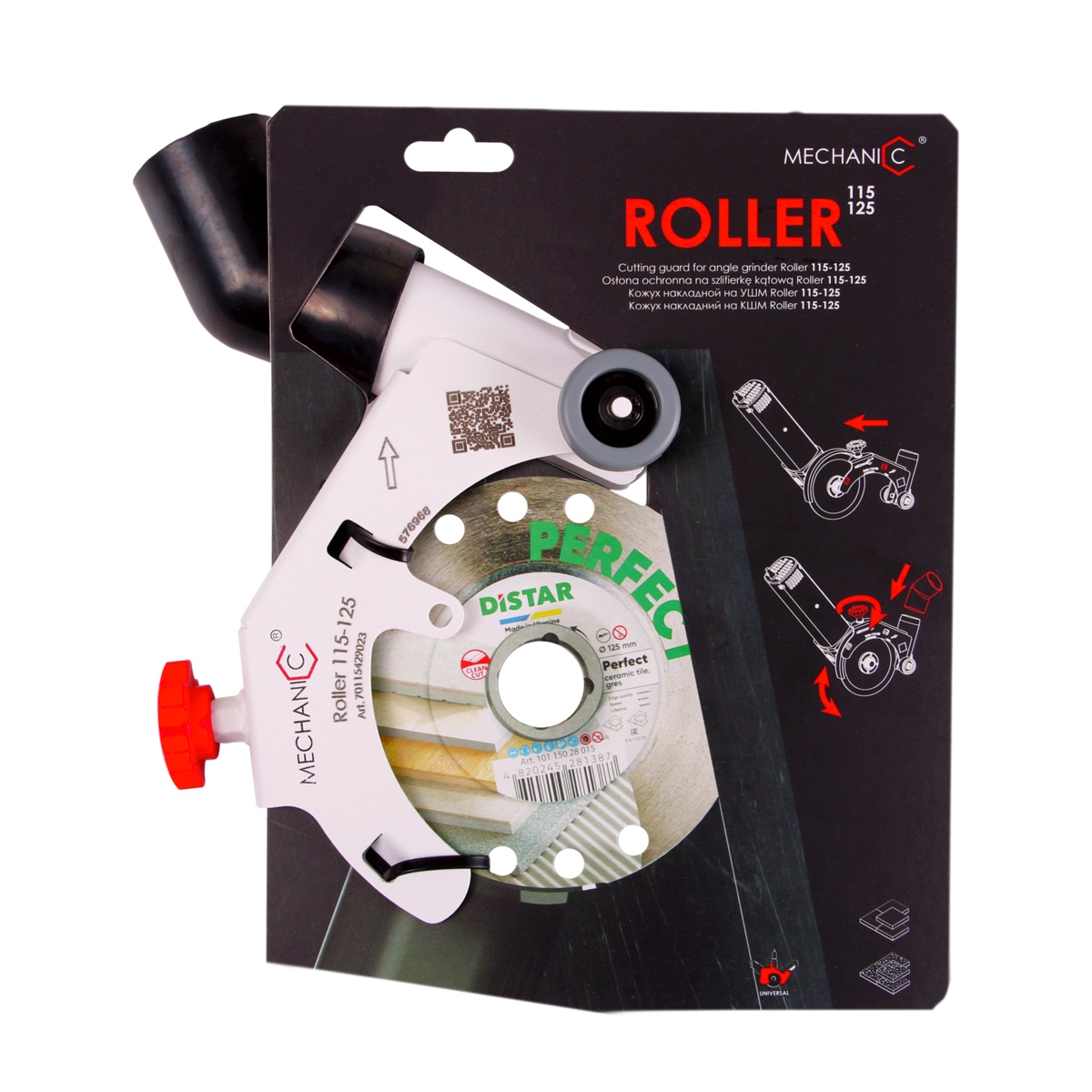 MECHANIC Osłona przeciwprzecięciowa Roller 115-125 (70115429023)