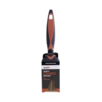 Motive CREO SOFT DO DREWNA 50mm (050 622) Soft Creo 50 mm paintbrush with orange and black ergonomic handle in its packaging