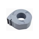 ROLLINGDOG, SAFE-GUARD Aplikator Taśmy 48mm z ostrzem (RD80783) Plastic circular cable clamp with a central hole for securing a tube or wire bundle.