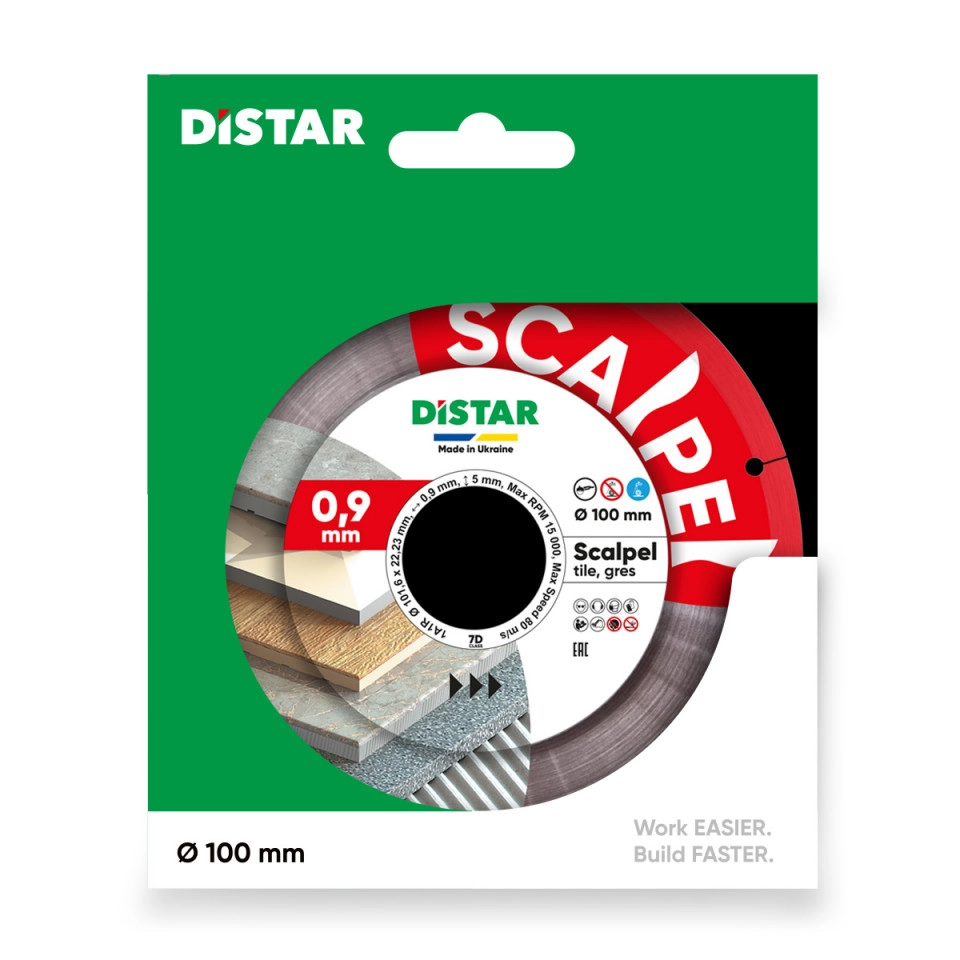 DISTAR Diamentowa tarcza tnąca 101,6×22,23 Scalpel (11120158027)